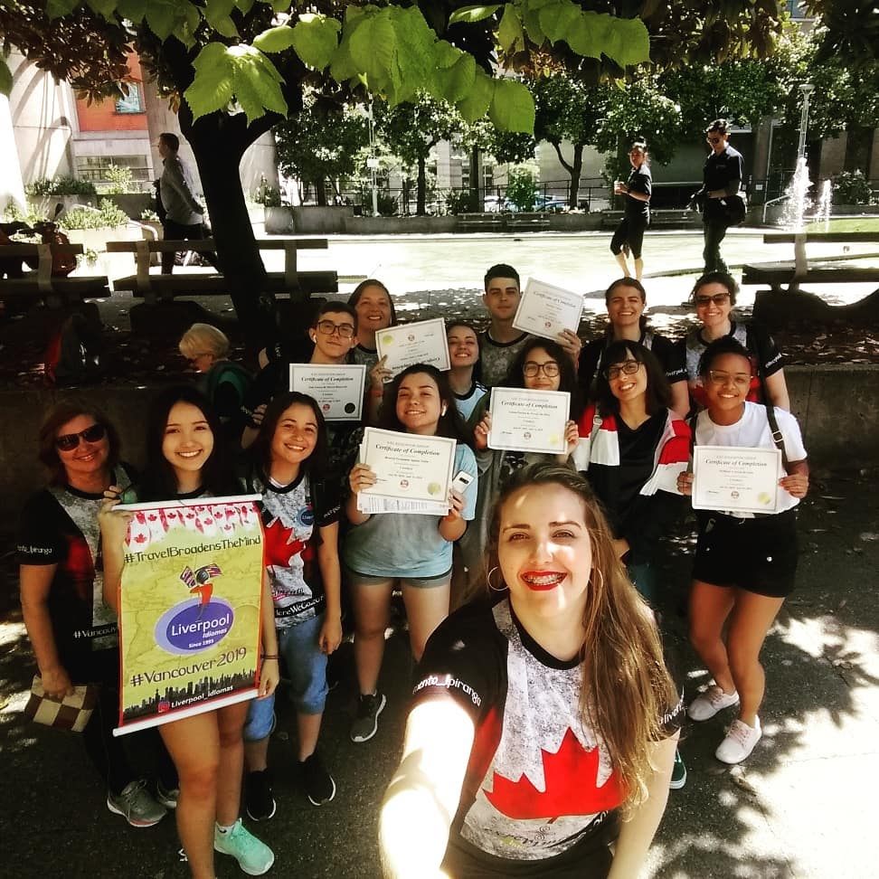 Montanhas e natureza em Vancouver durante o intercâmbio de 2019